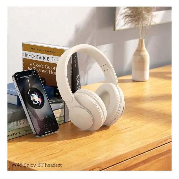 Casque sans fil - HOCO - w45 enjoy BT headset - Bluetooth 6