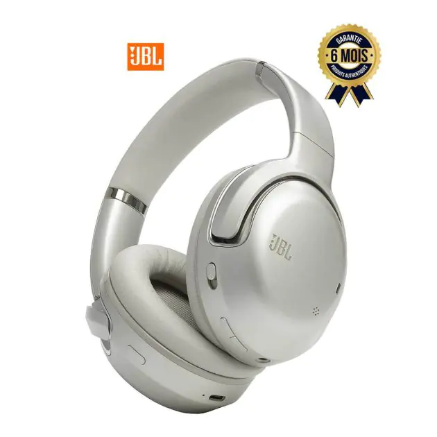 Casque supra-auriculaire sans fil JBL Tour One M2 - Réduction de bruit- ANC - 7 Micros - Immersive Spatial Sound - Bluetooth 5.3
