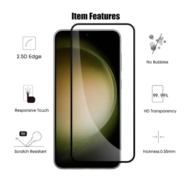 Glass de protection pour Samsung Galaxy S25 3