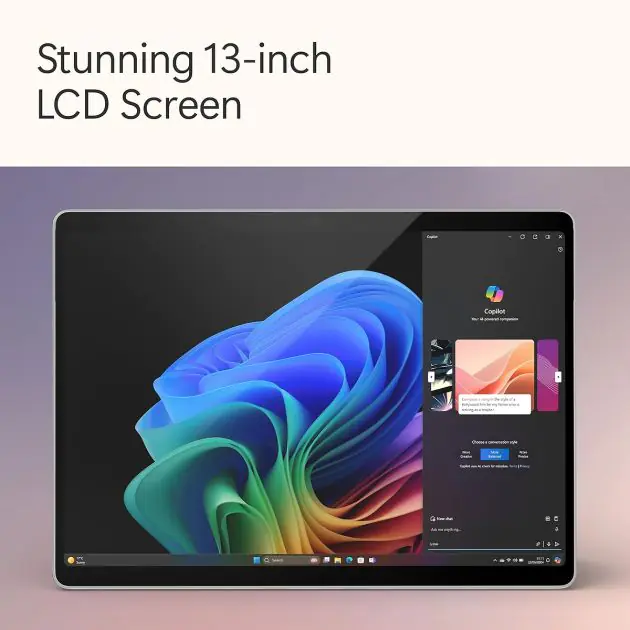 Microsoft Surface Pro 11th Edition 2024 – 2 en 1 – Écran 13" LCD 120Hz – Snapdragon X Plus – 16 Go RAM, 256 Go SSD – Platinum – Garantie 12 mois – Livré sous 7 jours 5