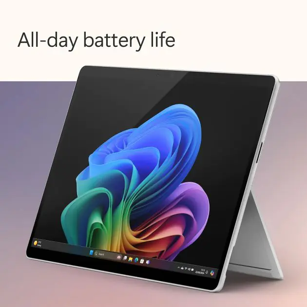 Microsoft Surface Pro 11th Edition 2024 – 2 en 1 – Écran 13" LCD 120Hz – Snapdragon X Plus – 16 Go RAM, 256 Go SSD – Platinum – Garantie 12 mois – Livré sous 7 jours 6