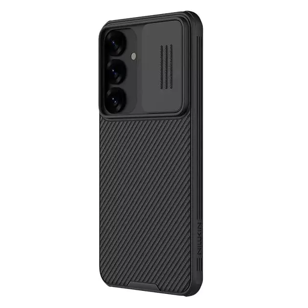 Pochette pour Samsung Galaxy S25 plus avec protège caméra - Nillkin CamShield Pro - Noir 4