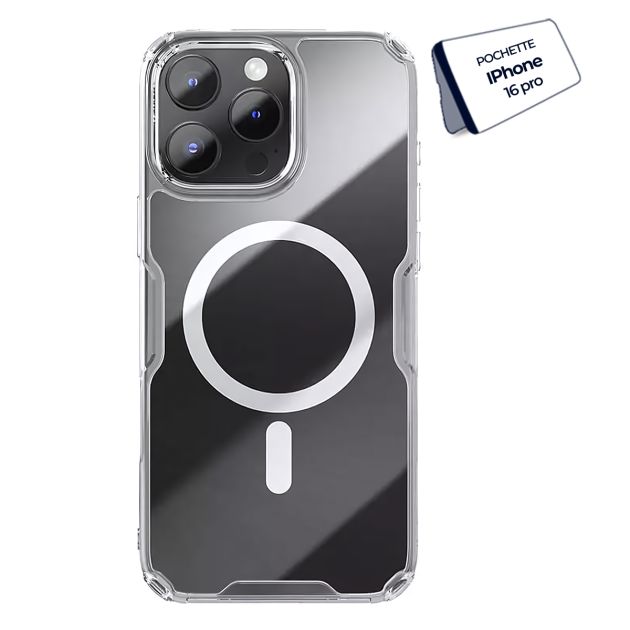 Pochette pour Samsung Galaxy S25 plus avec protège caméra - Nillkin CamShield Pro - Noir 6