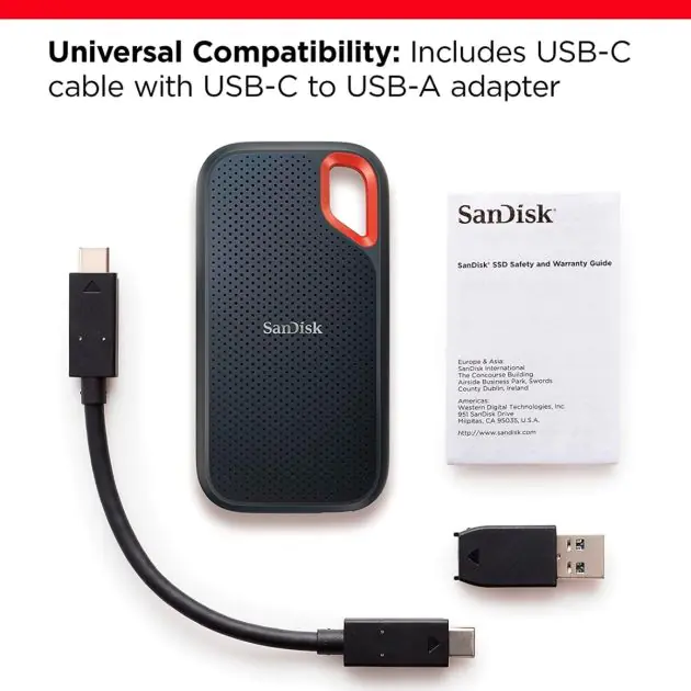 Disque dur SSD portable – SanDisk – Extreme – 4 To 2