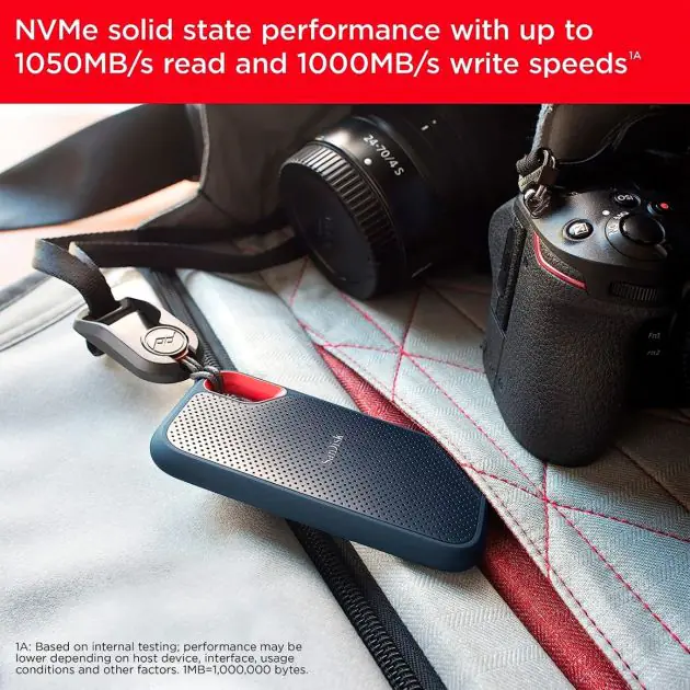 Disque dur SSD portable – SanDisk – Extreme – 4 To 6